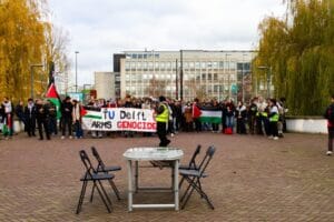 Studenten blijven kritisch op samenwerkingsstop TU Delft en Israël: ‘Nog veel werk te doen’