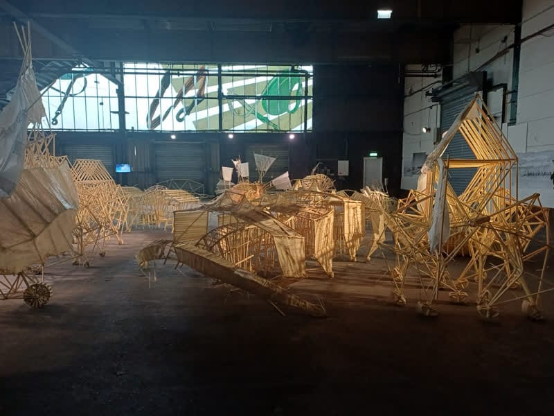 Strandbeesten Mortuarium in Kabeldistrict: ‘Een vrolijke begraafplaats’