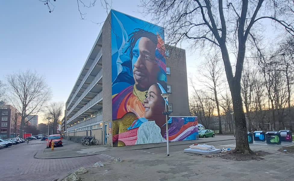 Mooiste muurschildering ter wereld misschien in Delft