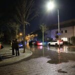 Sint Jorisweg onder water na breuk in waterleiding