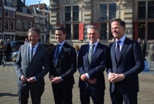 Alle levende premiers van Nederland in Delft voor Matthäus Passion in Nieuwe Kerk 
