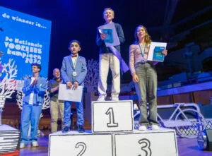 Delftse Hossein tweede geworden bij Nationale Voorleeswedstrijd