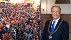 Burgemeester Pechtold: oranjefestijn voorlopig niet mogelijk tijdens WK