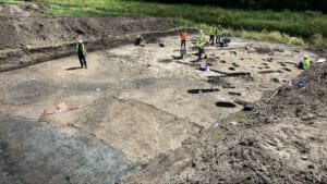 Romeinse nederzetting bij Abtswoudse Bos opgegraven: ‘Hier woonde een gezin met koeien’