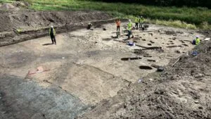 Romeinse nederzetting bij Abtswoudse Bos opgegraven: ‘Hier woonde een gezin met koeien’
